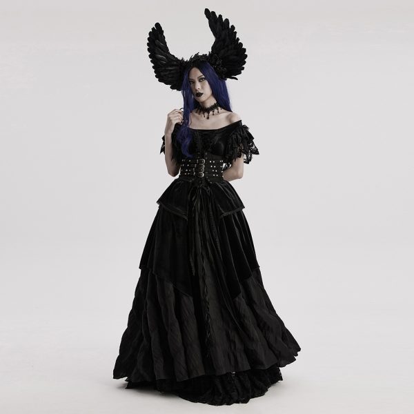 Punk Rave Samael Wing Headdress