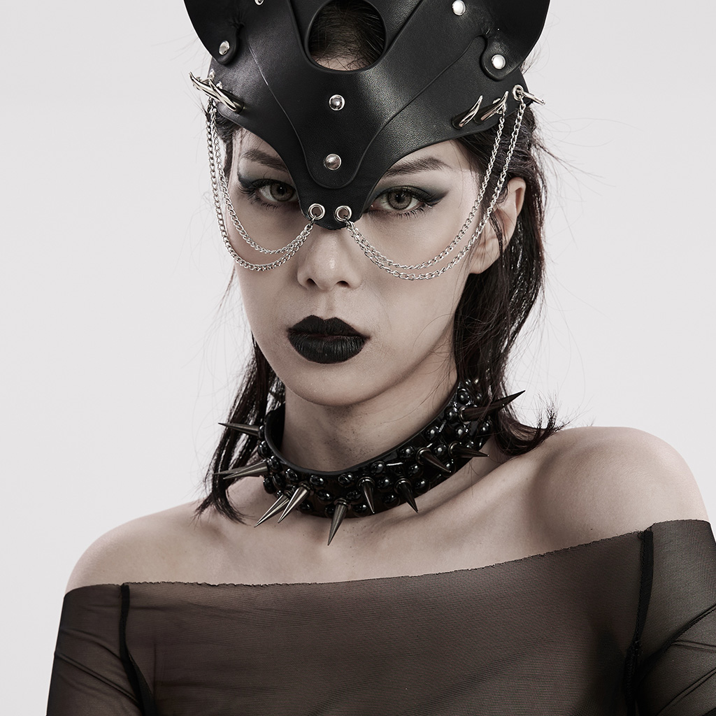 Punk Rave Cornelia Spike Chocker