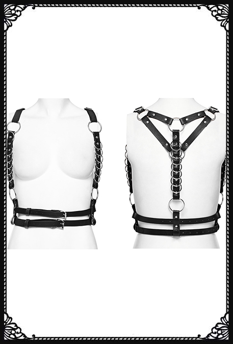 Punk Rave Lucinda Black Harness