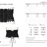 Punk Rave Victoria Waist Corset Belt