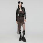 Punk Rave Warrior Armour Waistbelt Corset