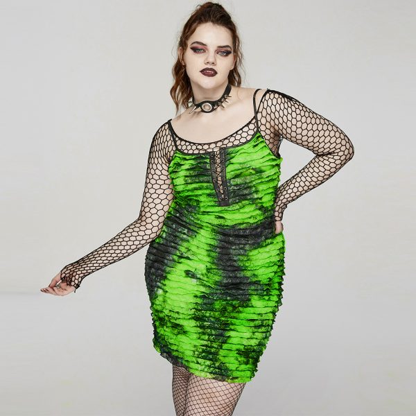 Punk Rave Time is Up Spiked Choker