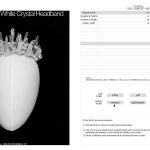 Punk Rave Glaciera Ice Queen Tiara