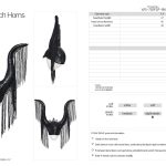 Punk Rave Gothic Maleficent Horns With Fringe