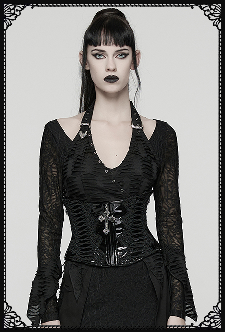 Punk Rave Mine Cross Waist Belt