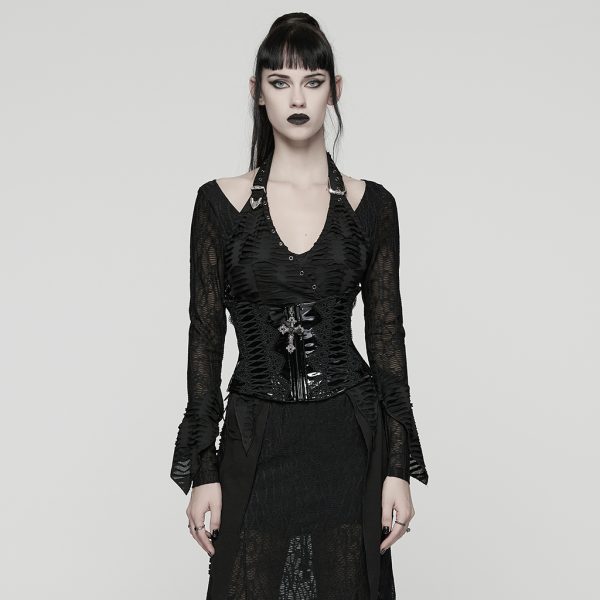 Punk Rave Mine Cross Waist Belt