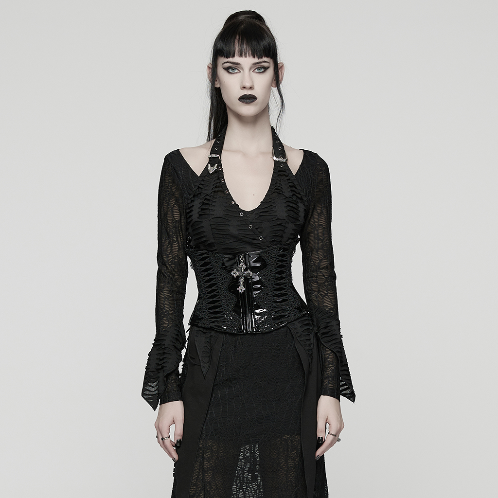 Punk Rave Mine Cross Waist Belt