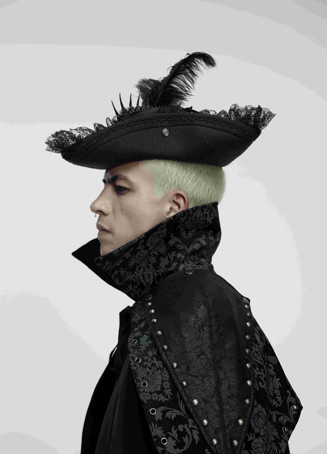 Punk Rave Baron Of The Veil Gothic Hat