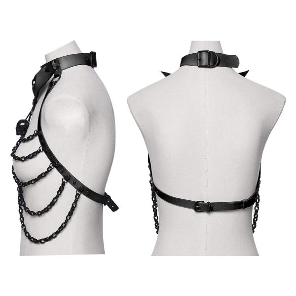 Punk Rave Kristina Gothic Chain Harness