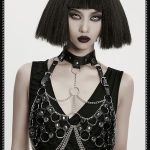 Punk Rave Katrina Rings & Chain Bra Harness