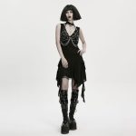 Punk Rave Katrina Rings & Chain Bra Harness