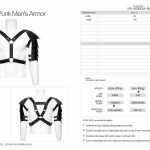 Punk Rave Hell's Warrior Gothic Harness