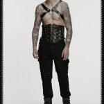 Punk Rave Jax Chain Detail Harness