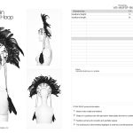 Punk Rave Raven Feather & Skulls Crown