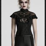 Punk Rave Vampira Lace Gothic Top