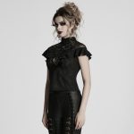 Punk Rave Vampira Lace Gothic Top