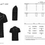 Punk Rave Deadzone Faux Leather Straps Distressed Gothic T-Shirt