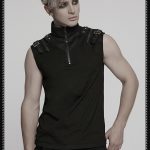 Punk Rave Zakar Gothic Zip Up Top