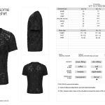 Punk Rave Stressed 'n' Distressed Gothic Men T-Shirt