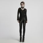 Punk Rave Kara Lace Choker Gothic Top