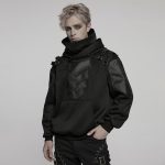 Punk Rave Core Oversized Streetwear Gothic Hoodie