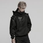Punk Rave Core Oversized Streetwear Gothic Hoodie