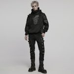 Punk Rave Core Oversized Streetwear Gothic Hoodie