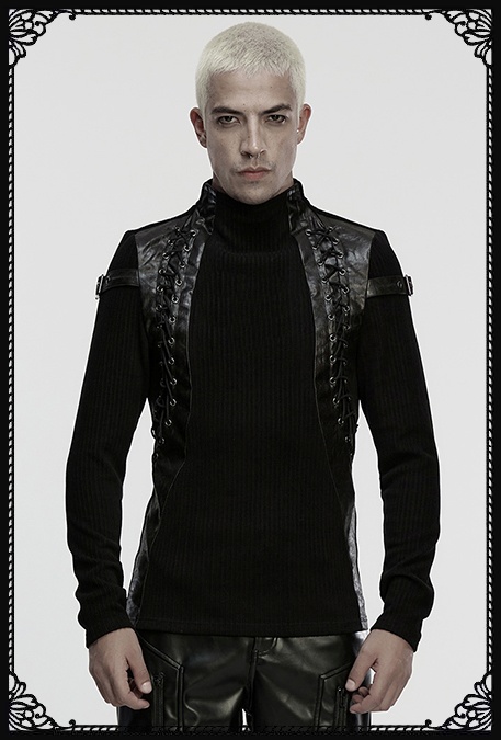 Punk Rave Viktar PU Up Top