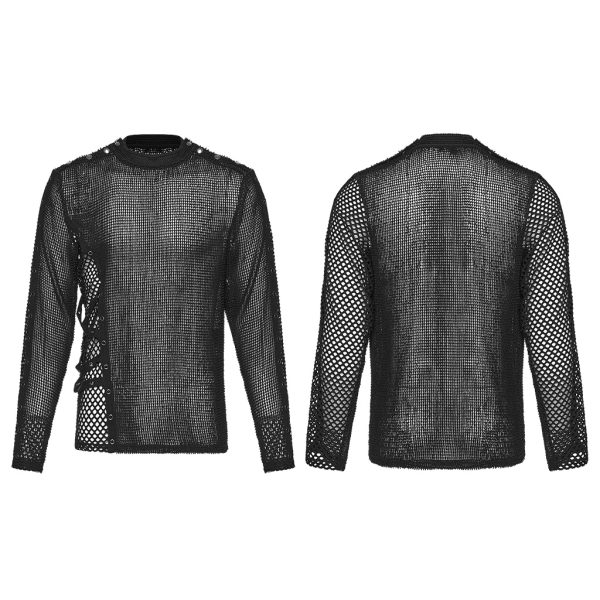 Punk Rave Konrad Mesh Top