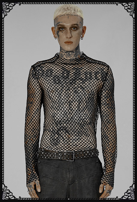 Punk Rave Bandit Top