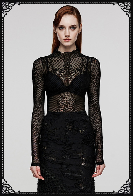 Punk Rave Serena Lace Top
