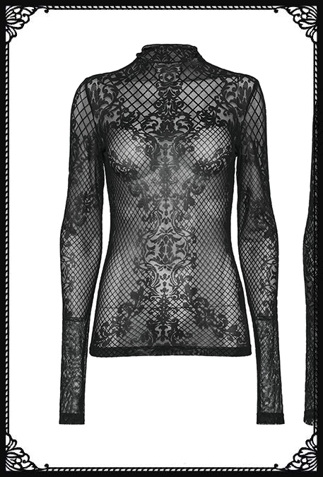 Punk Rave Serena Lace Top