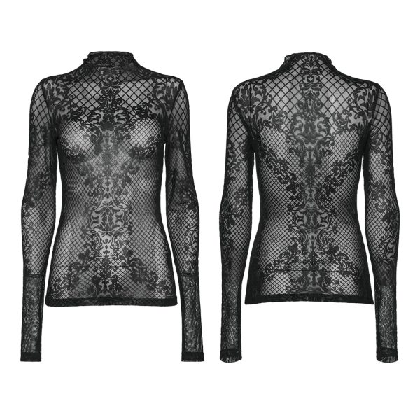 Punk Rave Serena Lace Top