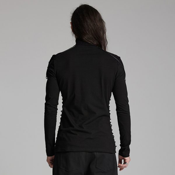 Punk Rave Void Laced Up Sides Top