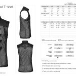 Punk Rave Fenrir Fishnet Faux Leather Vest