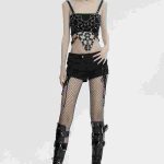 Punk Rave Shoot To Kill Harness Top