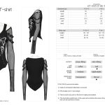 Punk Rave Batbaby Print Y2K Gothic Fishnet Top