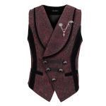 Fashion Albert Red Waistcoat