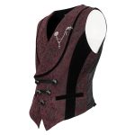 Fashion Albert Red Waistcoat