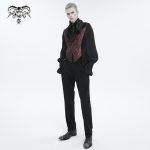 Devil Fashion Dorian Gothic Waistcoat Red