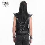 Devil Fashion Bullet Bat Gothic Denim Vest