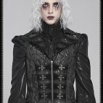 Devil Fashion Cassian Cross Zip Up Waistcoat