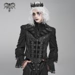 Devil Fashion Cassian Cross Zip Up Waistcoat