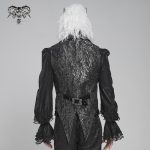 Devil Fashion Cassian Cross Zip Up Waistcoat