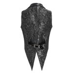 Devil Fashion Cassian Cross Zip Up Waistcoat