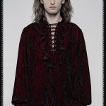 Punk Rave Bloodlust Black*Red Gothic Blouse