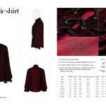 Punk Rave Bloodlust Black*Red Gothic Blouse