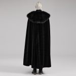 Punk Rave Bran Cape With Faux Fur