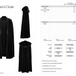 Punk Rave Bran Cape With Faux Fur