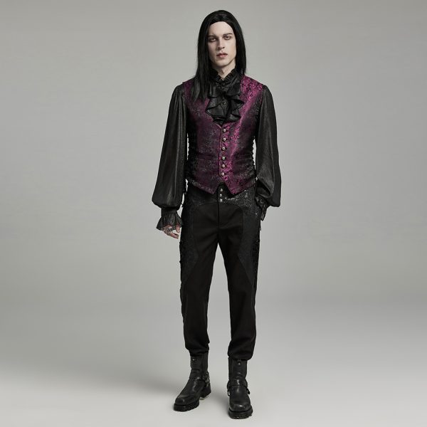 Punk Rave Marcel Frill Black Shirt